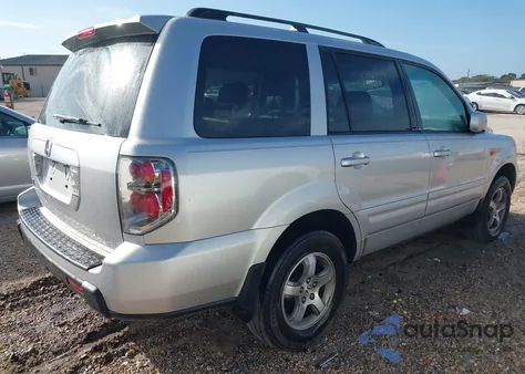 2006 Honda Pilot Ex-L from USA, damaged, VIN 5FNYF285X6B044899